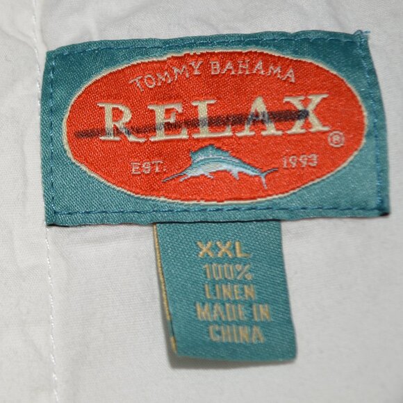 Tommy Bahama Linen Drawstring Pants XXL NWT - Picture 8 of 9